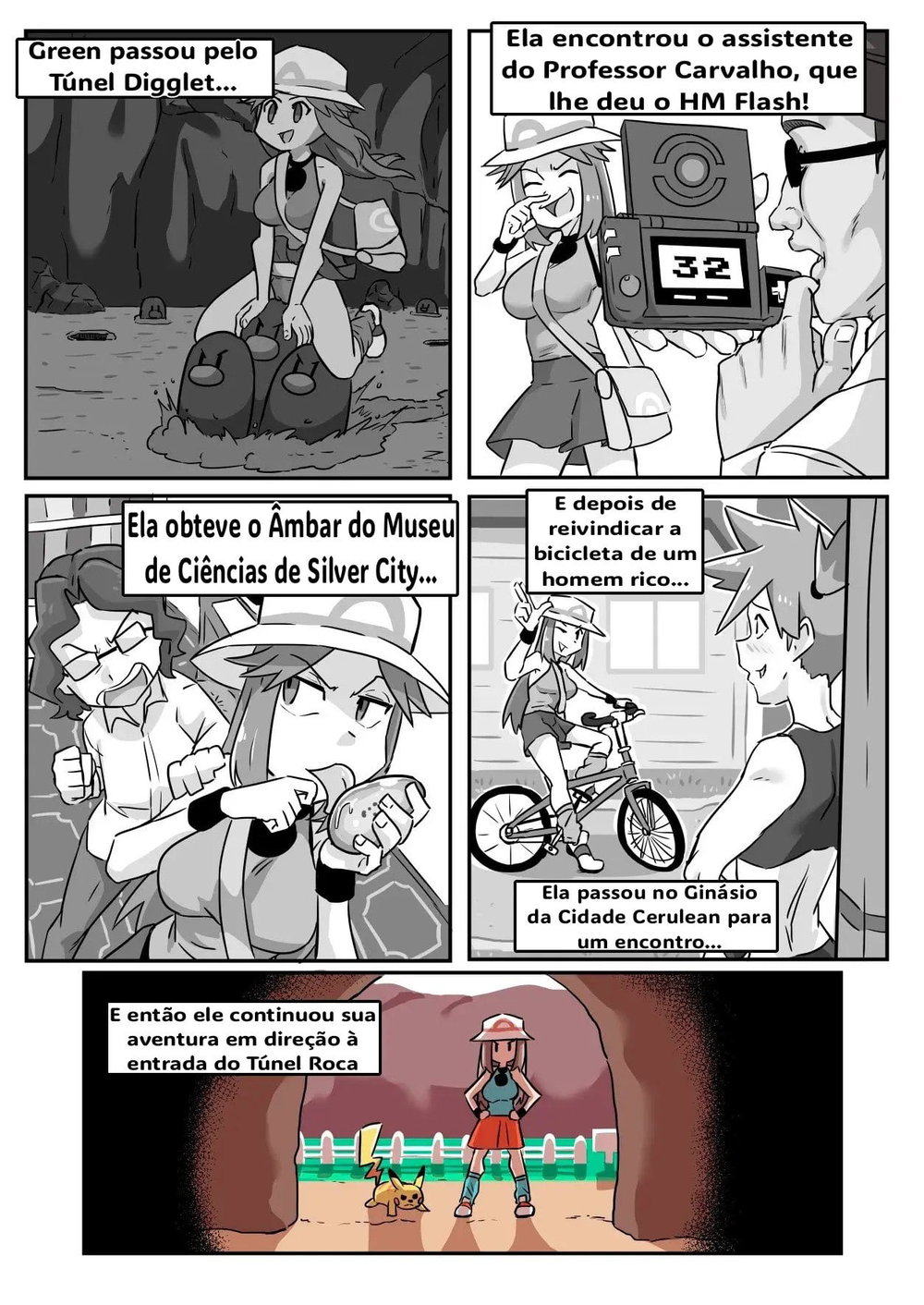 Pkmn Leafy Green — Capítulo 1 Pkmn Leafy Green — Capítulo 1, página 23 | Quadrinhos Eróticos em Português