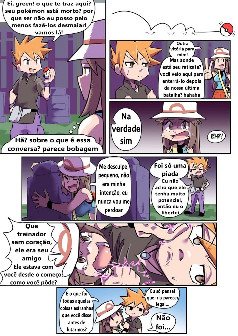 Pkmn Leafy Green — Capítulo 1 Pkmn Leafy Green — Capítulo 1, página 26 | Quadrinhos Eróticos em Português