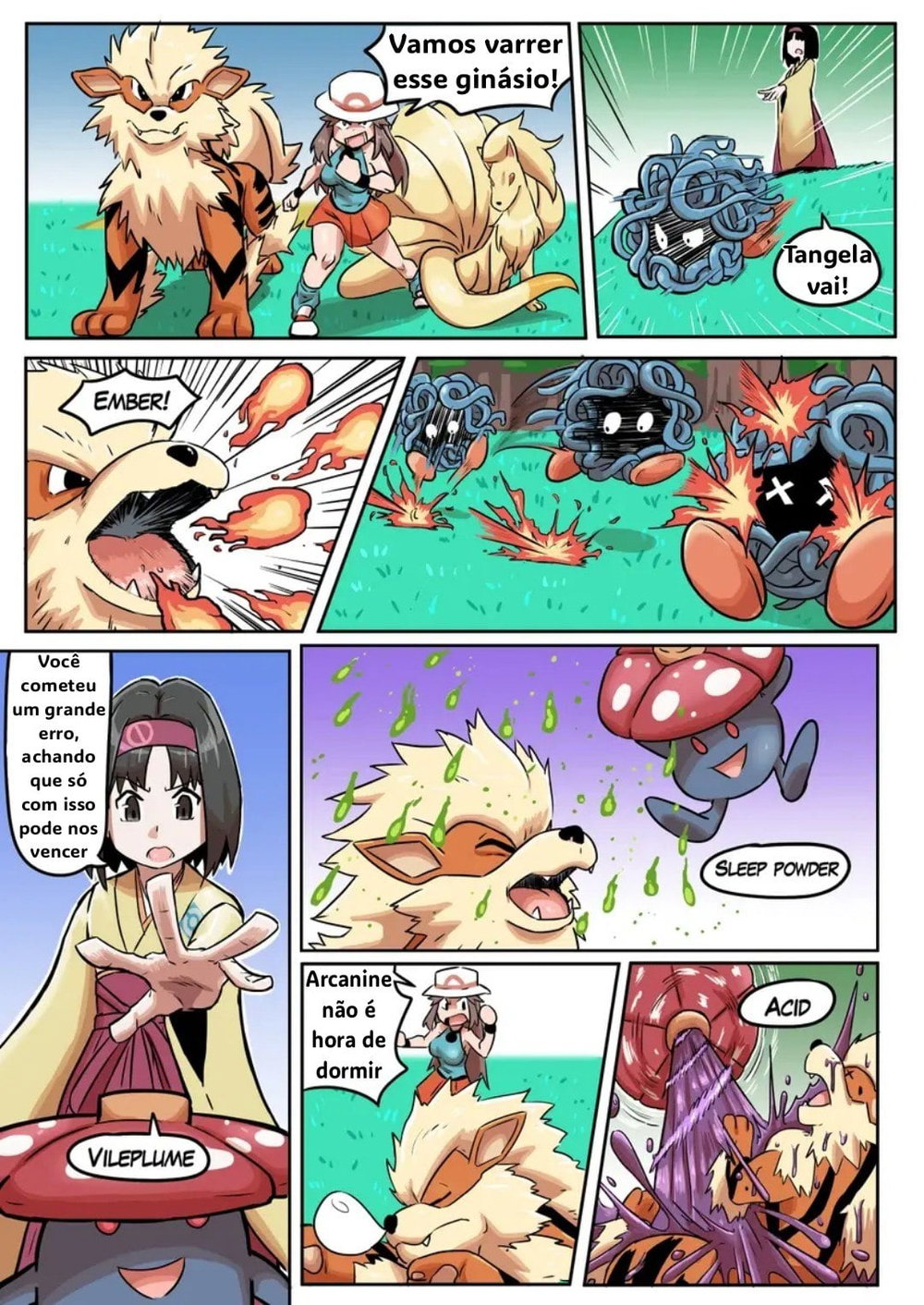 Pkmn Leafy Green — Capítulo 1 Pkmn Leafy Green — Capítulo 1, página 33 | Quadrinhos Eróticos em Português