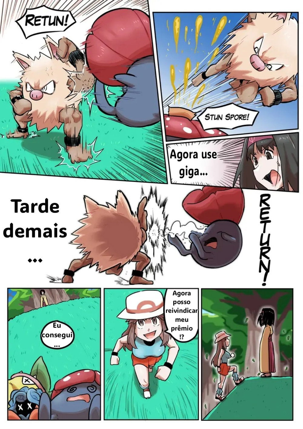 Pkmn Leafy Green — Capítulo 1 Pkmn Leafy Green — Capítulo 1, página 36 | Quadrinhos Eróticos em Português
