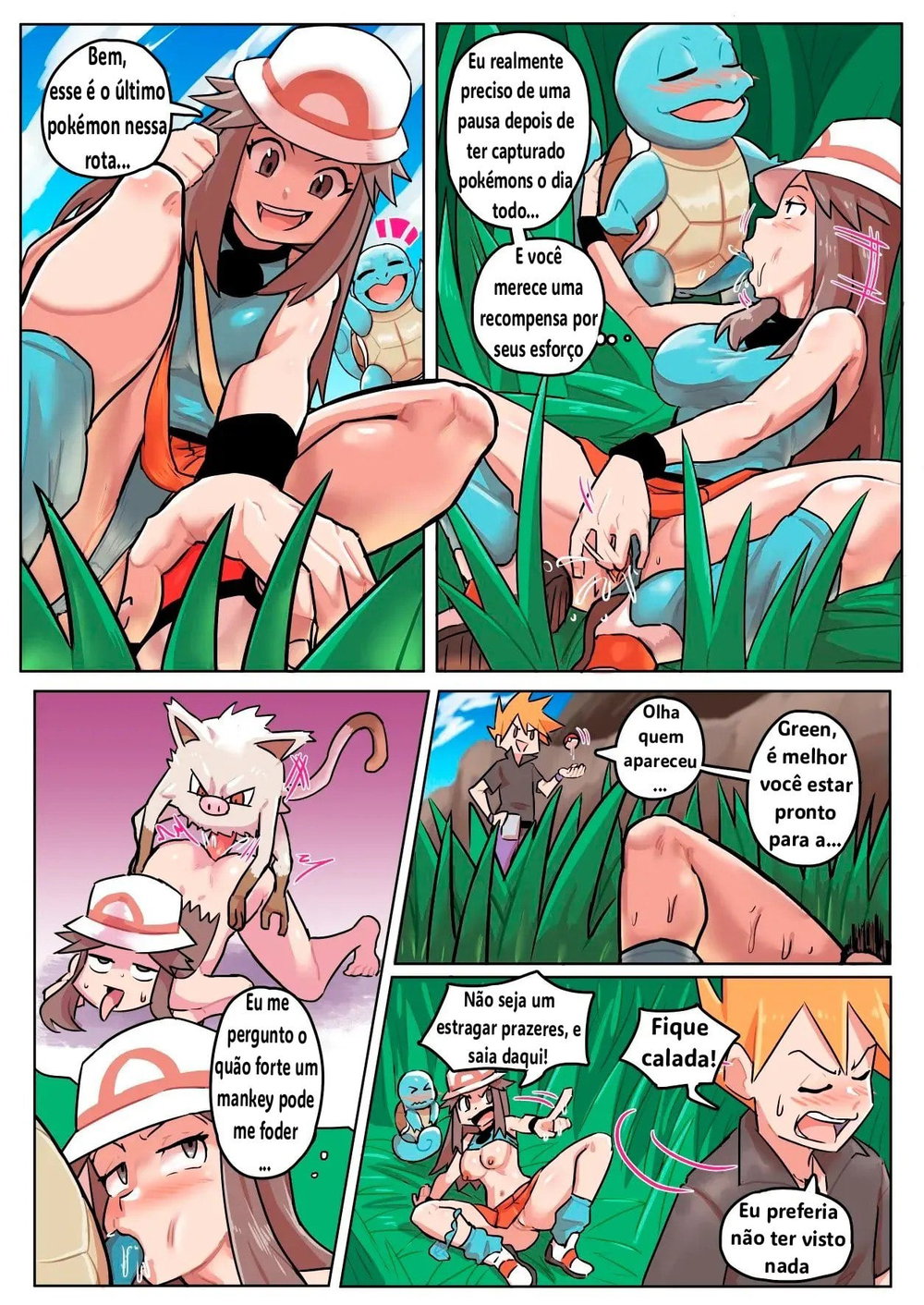 Pkmn Leafy Green — Capítulo 1 Pkmn Leafy Green — Capítulo 1, página 3 | Quadrinhos Eróticos em Português