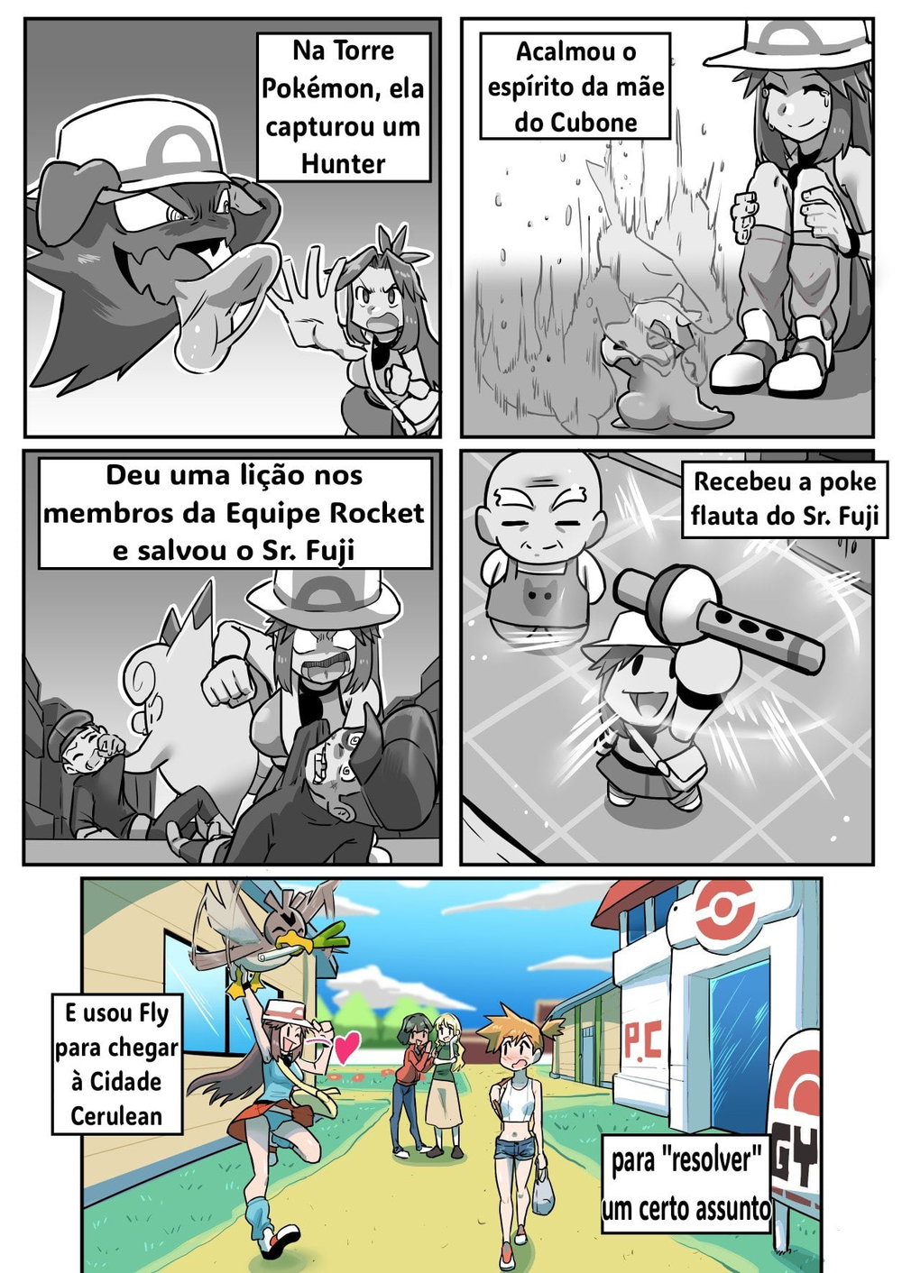 Pkmn Leafy Green — Capítulo 1 Pkmn Leafy Green — Capítulo 1, página 50 | Quadrinhos Eróticos em Português