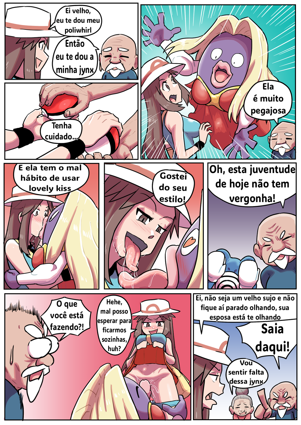 Pkmn Leafy Green — Capítulo 1 Pkmn Leafy Green — Capítulo 1, página 51 | Quadrinhos Eróticos em Português