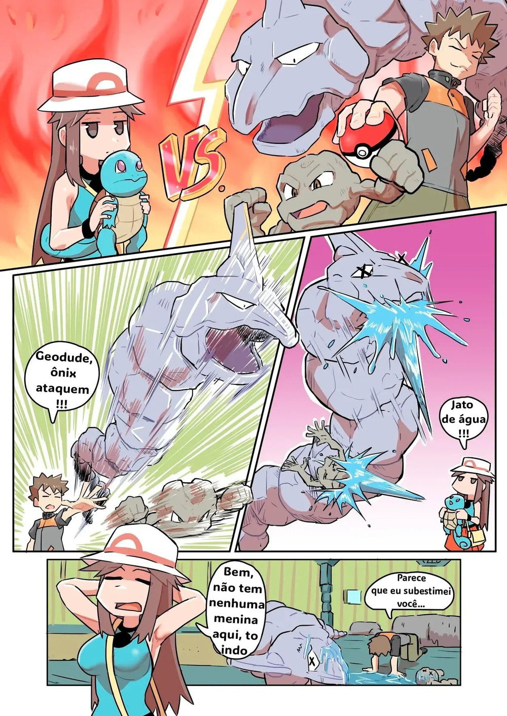 Pkmn Leafy Green — Capítulo 1 Pkmn Leafy Green — Capítulo 1, página 6 | Quadrinhos Eróticos em Português