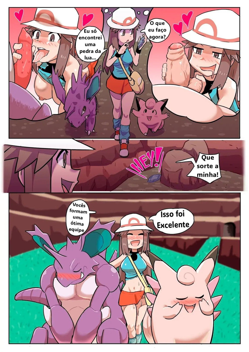 Pkmn Leafy Green — Capítulo 1 Pkmn Leafy Green — Capítulo 1, página 7 | Quadrinhos Eróticos em Português