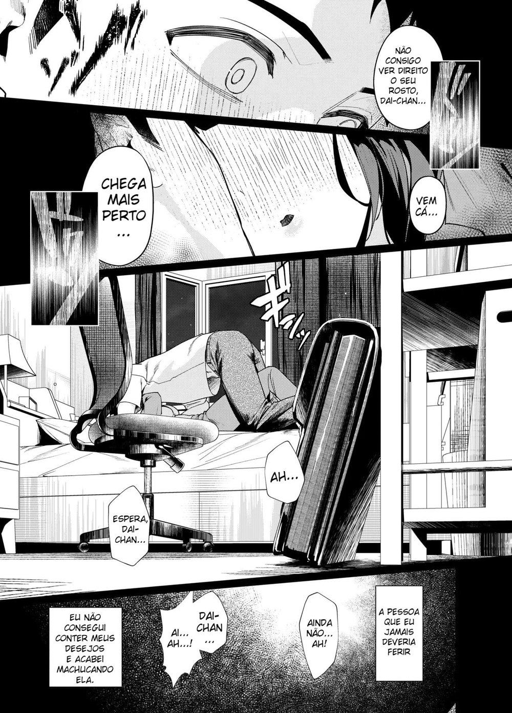 Podemos Ficar Na Sua Casa Hoje Á Noite, Senpai? 3 — Capítulo 1 Podemos Ficar Na Sua Casa Hoje Á Noite, Senpai? 3 — Capítulo 1, página 35 | Quadrinhos Eróticos em Português