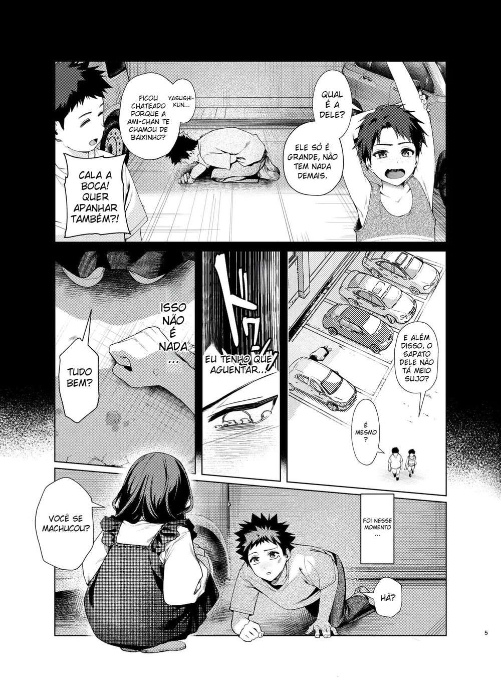 Podemos Ficar Na Sua Casa Hoje Á Noite, Senpai? 3 — Capítulo 1 Podemos Ficar Na Sua Casa Hoje Á Noite, Senpai? 3 — Capítulo 1, página 5 | Quadrinhos Eróticos em Português