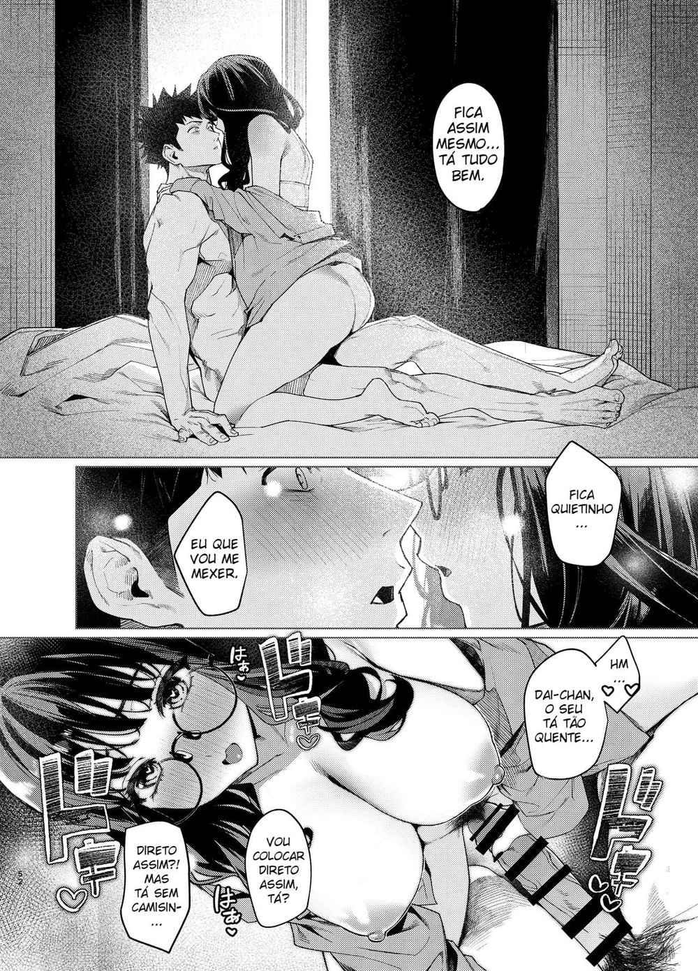 Podemos Ficar Na Sua Casa Hoje Á Noite, Senpai? 3 — Capítulo 1 Podemos Ficar Na Sua Casa Hoje Á Noite, Senpai? 3 — Capítulo 1, página 52 | Quadrinhos Eróticos em Português