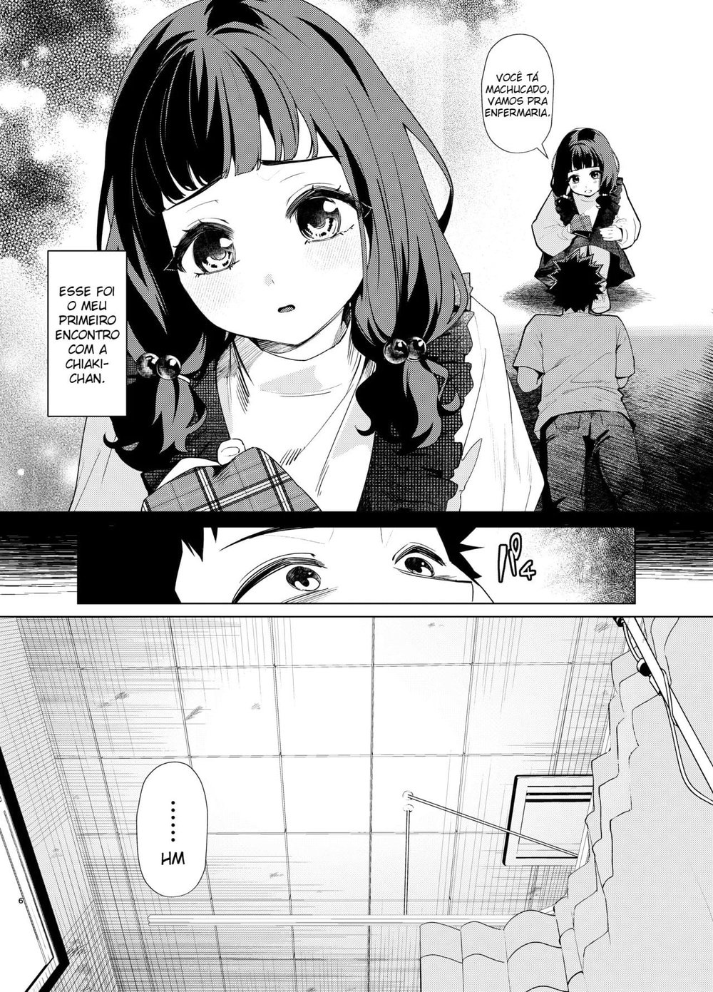 Podemos Ficar Na Sua Casa Hoje Á Noite, Senpai? 3 — Capítulo 1 Podemos Ficar Na Sua Casa Hoje Á Noite, Senpai? 3 — Capítulo 1, página 6 | Quadrinhos Eróticos em Português