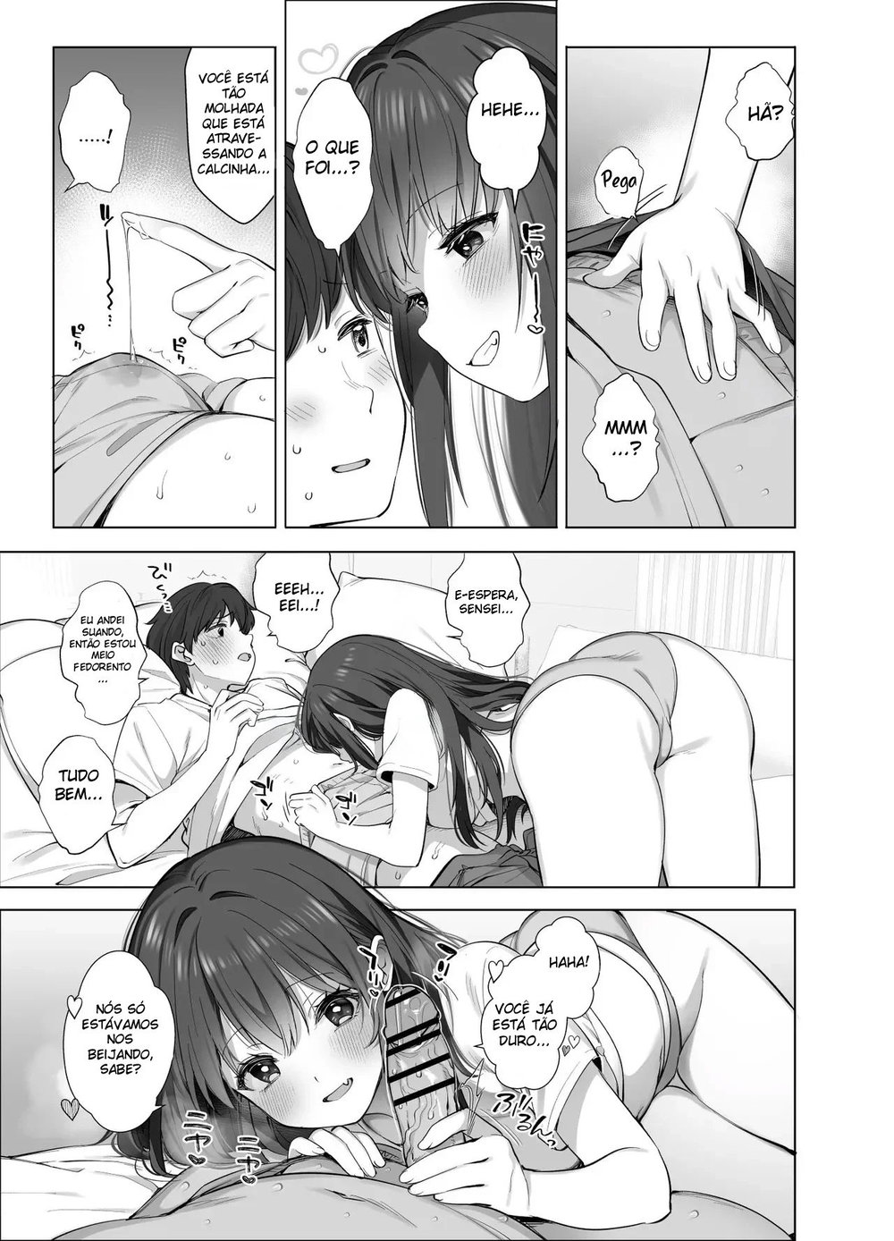 Prazer Em Te Conhecer ~ Eu Sou Uma Autora de Doujin de Nível Intermediário — Capítulo 1, página 18 | Quadrinhos Eróticos em Português