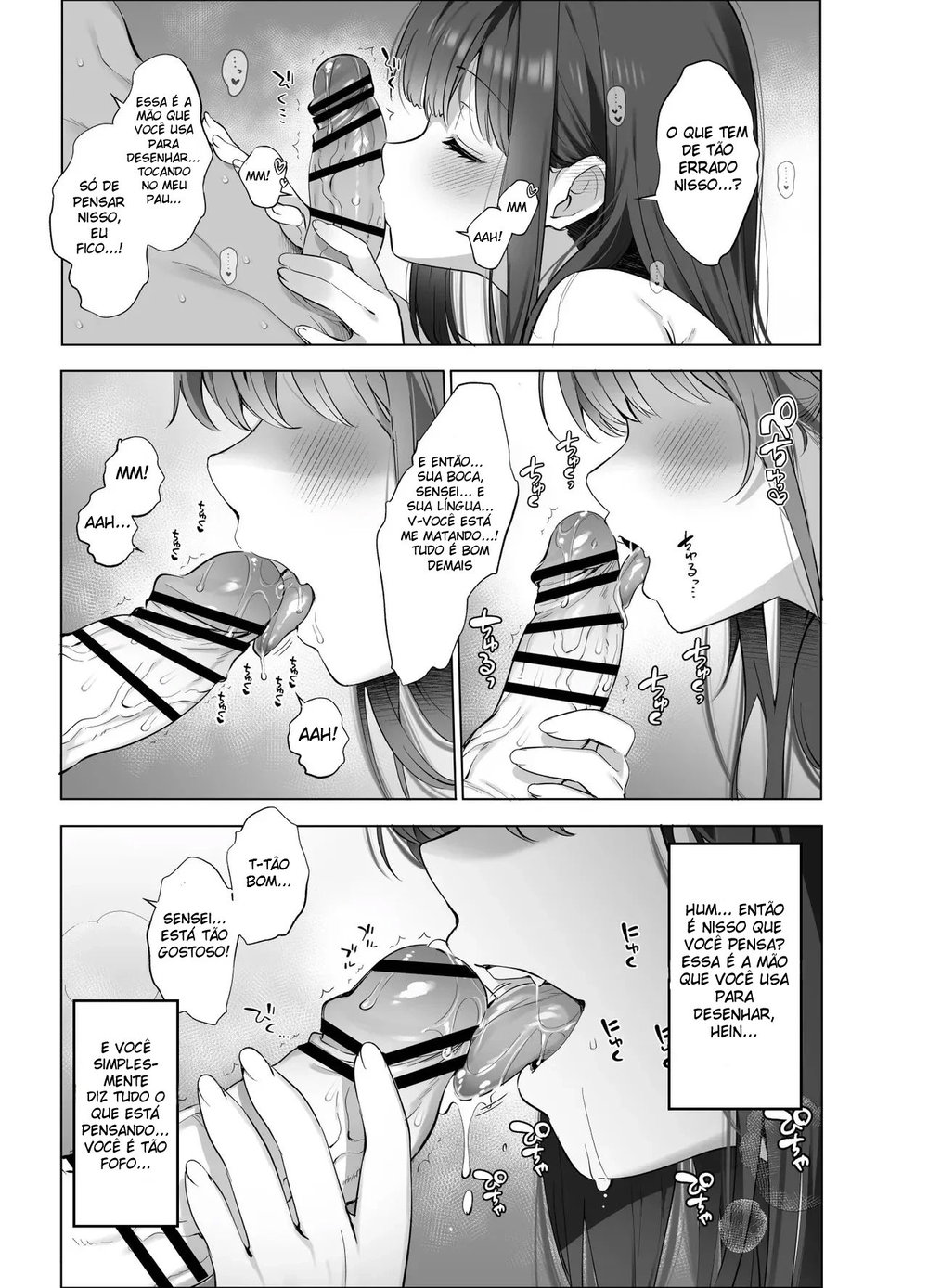 Prazer Em Te Conhecer ~ Eu Sou Uma Autora de Doujin de Nível Intermediário — Capítulo 1, página 20 | Quadrinhos Eróticos em Português