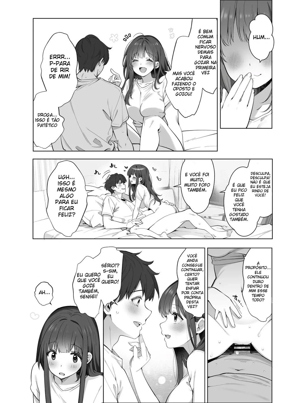 Prazer Em Te Conhecer ~ Eu Sou Uma Autora de Doujin de Nível Intermediário — Capítulo 1, página 27 | Quadrinhos Eróticos em Português
