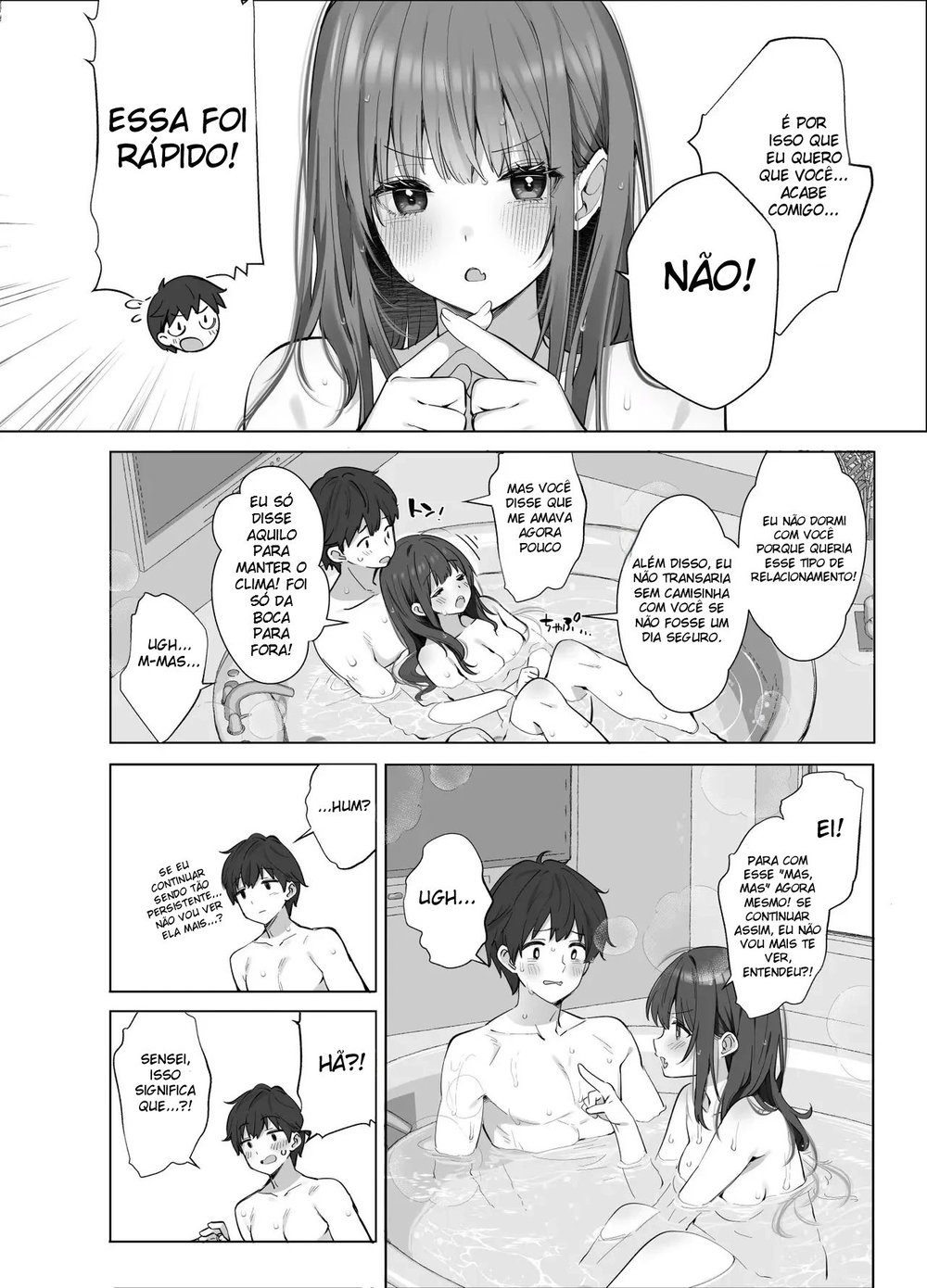 Prazer Em Te Conhecer ~ Eu Sou Uma Autora de Doujin de Nível Intermediário — Capítulo 1, página 41 | Quadrinhos Eróticos em Português