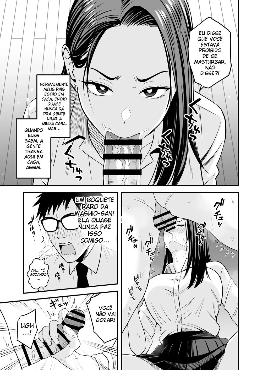 Quando Uma Gyaru Que Só Quer Transar Encontra Um Otaku Bem-Dotado — Capítulo 1 Quando Uma Gyaru Que Só Quer Transar Encontra Um Otaku Bem-Dotado — Capítulo 1, página 28 | Quadrinhos Eróticos em Português
