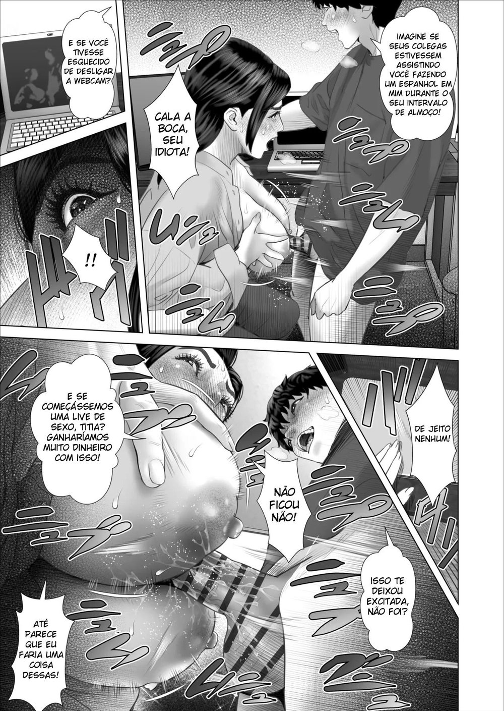 Sedução Familiar 5 ~ Os Segredos Ocultos da Tia Kaoru ~ Edição Da Sua Verdadeira Face ~ — Capítulo 1, página 21 | Quadrinhos Eróticos em Português