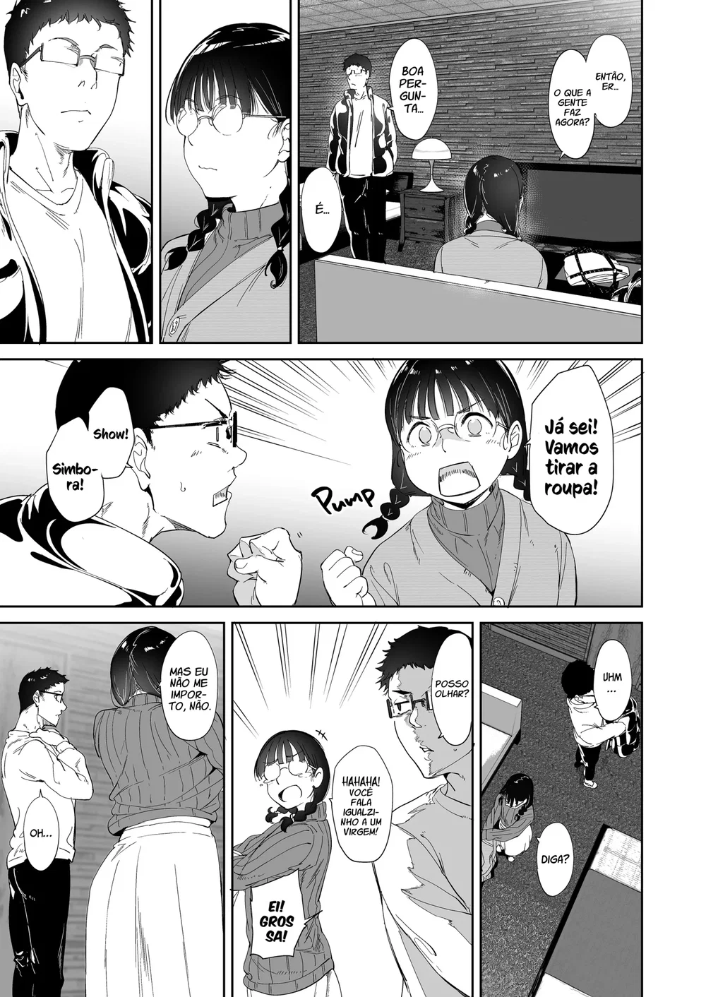 Sex with Your Otaku Friend is Mindblowing — Capítulo 1 Sex with Your Otaku Friend is Mindblowing — Capítulo 1, página 12 | Quadrinhos Eróticos em Português