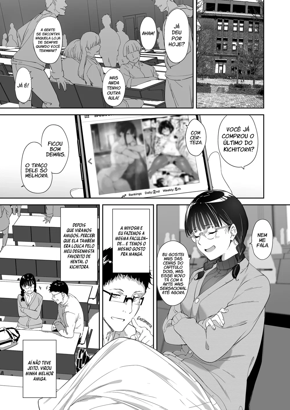 Sex with Your Otaku Friend is Mindblowing — Capítulo 1 Sex with Your Otaku Friend is Mindblowing — Capítulo 1, página 2 | Quadrinhos Eróticos em Português