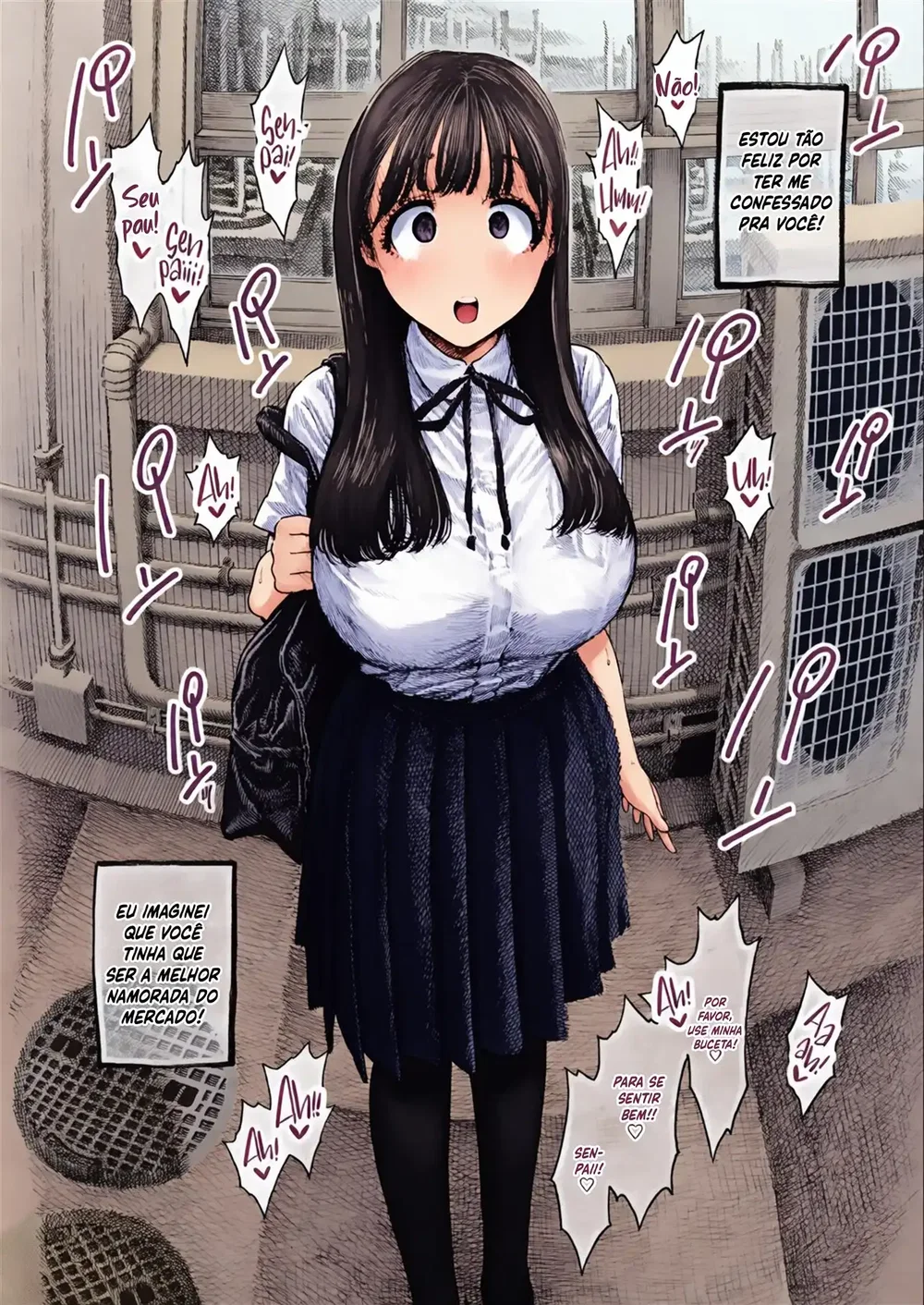 Sexo com Otoha-chan! (Colorido) — Capítulo 1, página 21 | Quadrinhos Eróticos em Português