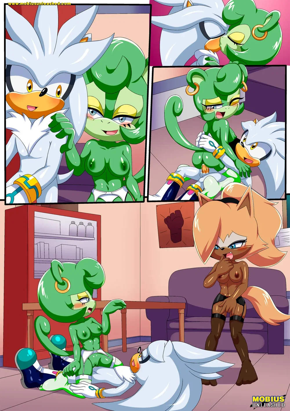 Silver-Back (Sonic the Hedgehog) — Capítulo 1 Silver-Back (Sonic the Hedgehog) — Capítulo 1, página 19 | Quadrinhos Eróticos em Português