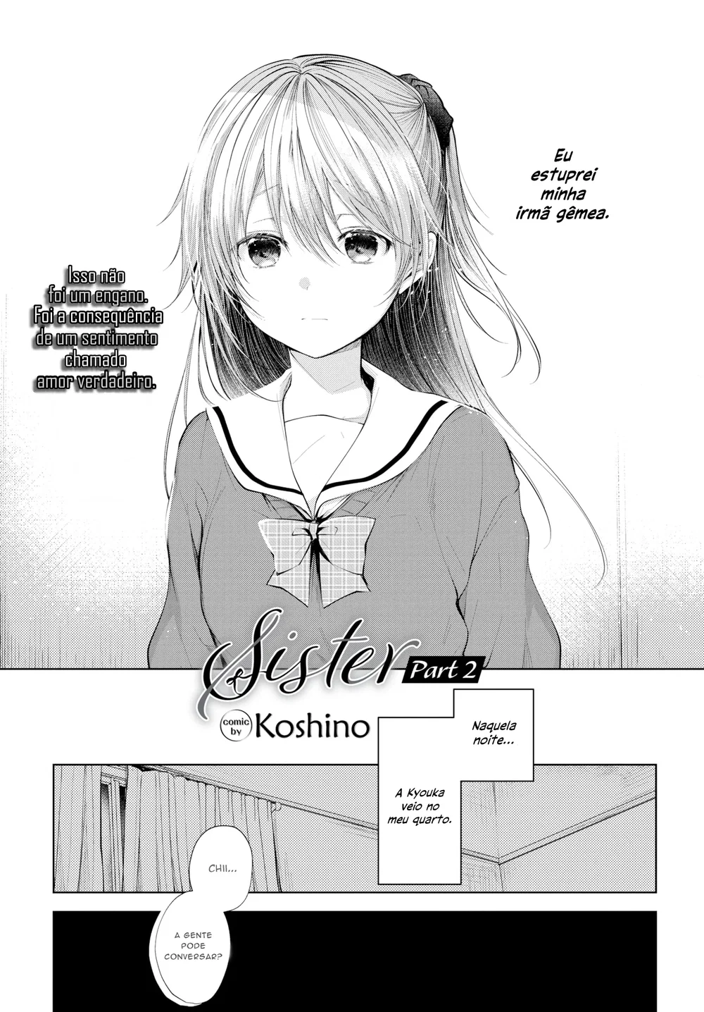 Sister Kouhen — Capítulo 1 Sister Kouhen — Capítulo 1, página 2 | Quadrinhos Eróticos em Português