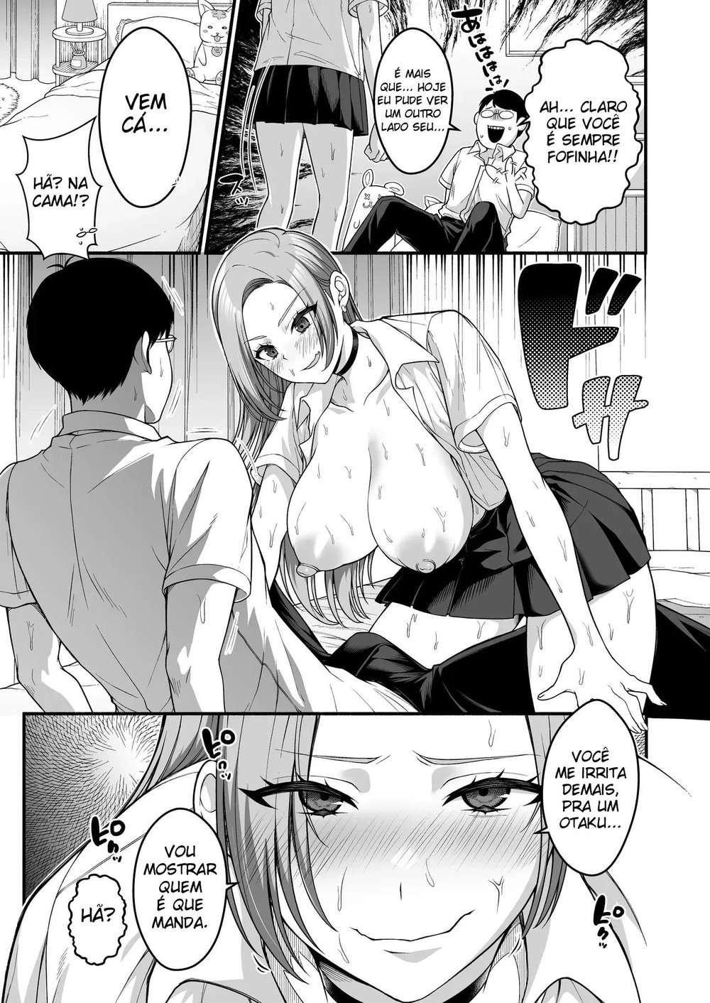 Sudo-san, a Gyaru Peituda de Mamilos Sensíveis Que Deixa Até o Otaku Transar Com Ela — Capítulo 1 Sudo-san, a Gyaru Peituda de Mamilos Sensíveis Que Deixa Até o Otaku Transar Com Ela — Capítulo 1, página 14 | Quadrinhos Eróticos em Português