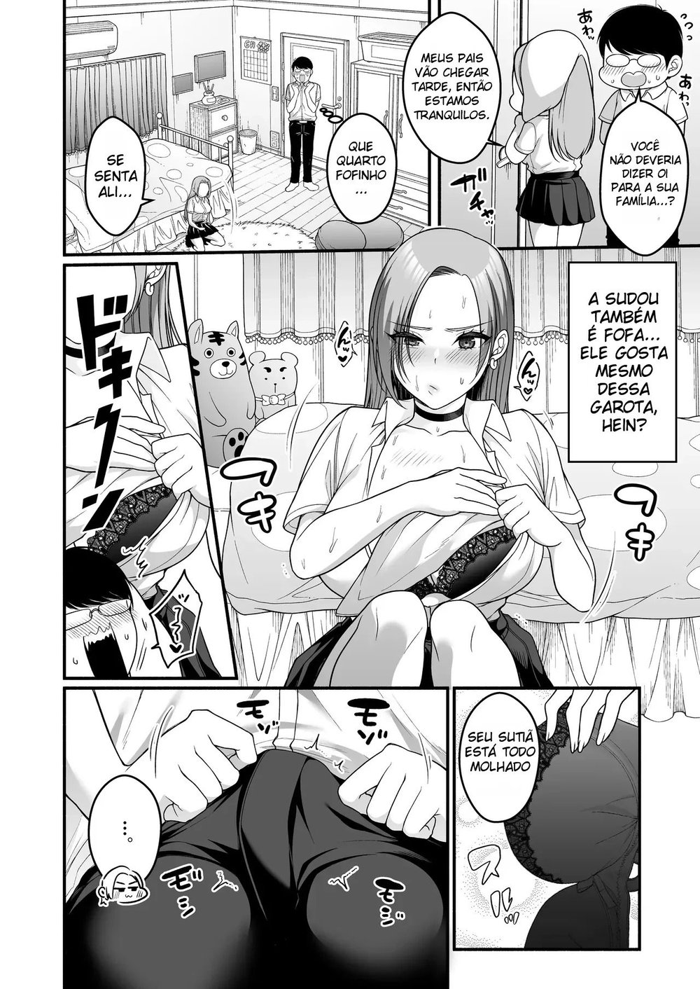Sudo-san, a Gyaru Peituda de Mamilos Sensíveis Que Deixa Até o Otaku Transar Com Ela — Capítulo 1 Sudo-san, a Gyaru Peituda de Mamilos Sensíveis Que Deixa Até o Otaku Transar Com Ela — Capítulo 1, página 9 | Quadrinhos Eróticos em Português