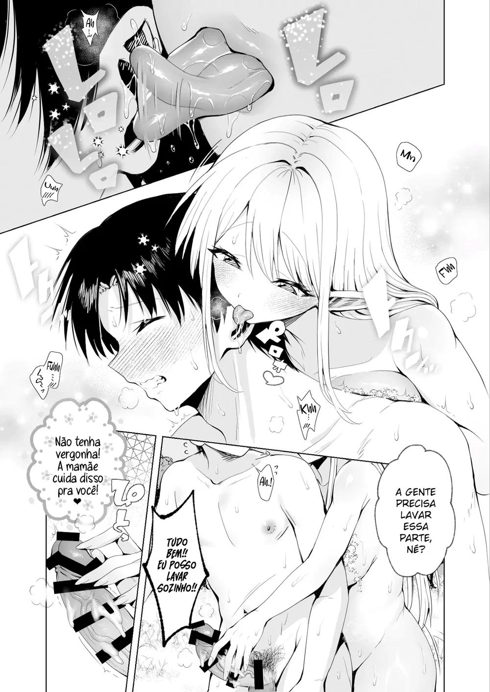 Taneuma (Kyuuseishu) to shite Shoukan sareta Isekai de Elf Mama ni Amayaka sare nagara Yari makuru — Capítulo 1, página 40 | Quadrinhos Eróticos em Português