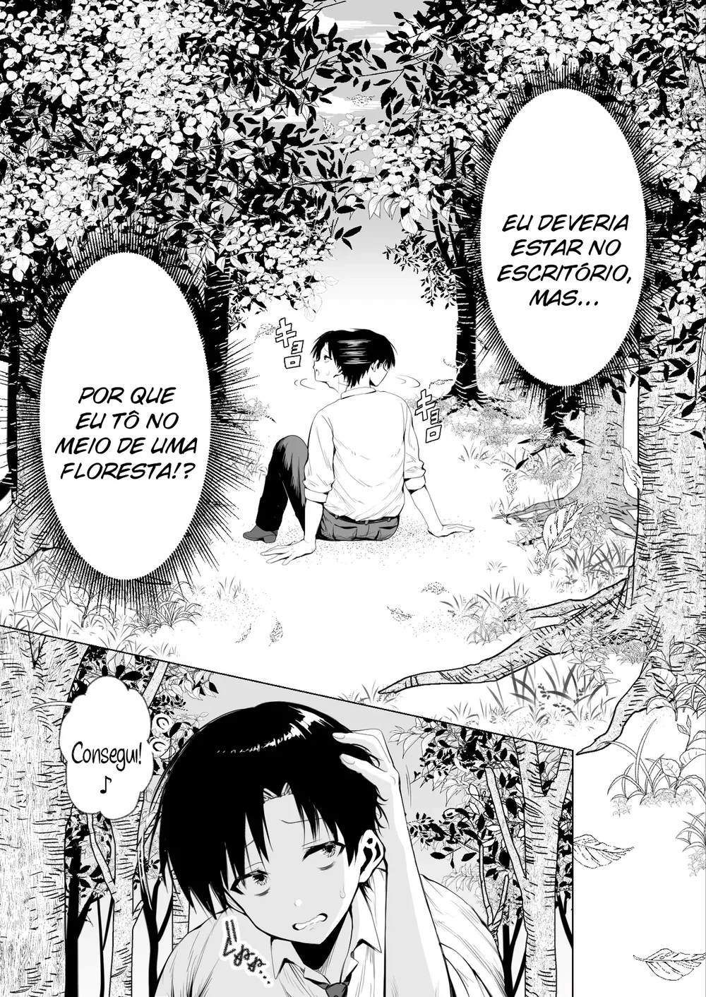 Taneuma (Kyuuseishu) to shite Shoukan sareta Isekai de Elf Mama ni Amayaka sare nagara Yari makuru — Capítulo 1, página 6 | Quadrinhos Eróticos em Português