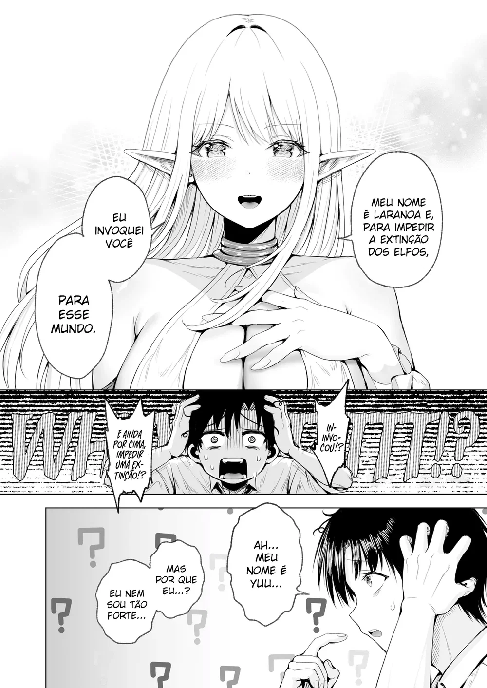 Taneuma (Kyuuseishu) to shite Shoukan sareta Isekai de Elf Mama ni Amayaka sare nagara Yari makuru — Capítulo 1, página 9 | Quadrinhos Eróticos em Português