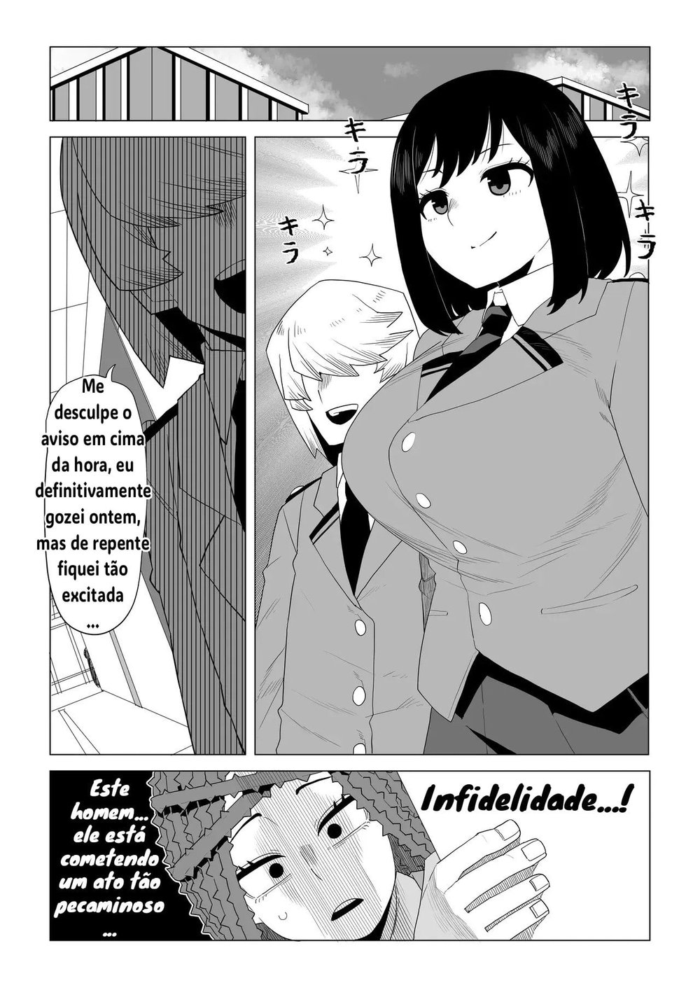 Teisou Gyakuten no Hero Academia 32 — Capítulo 1 Teisou Gyakuten no Hero Academia 32 — Capítulo 1, página 4 | Quadrinhos Eróticos em Português