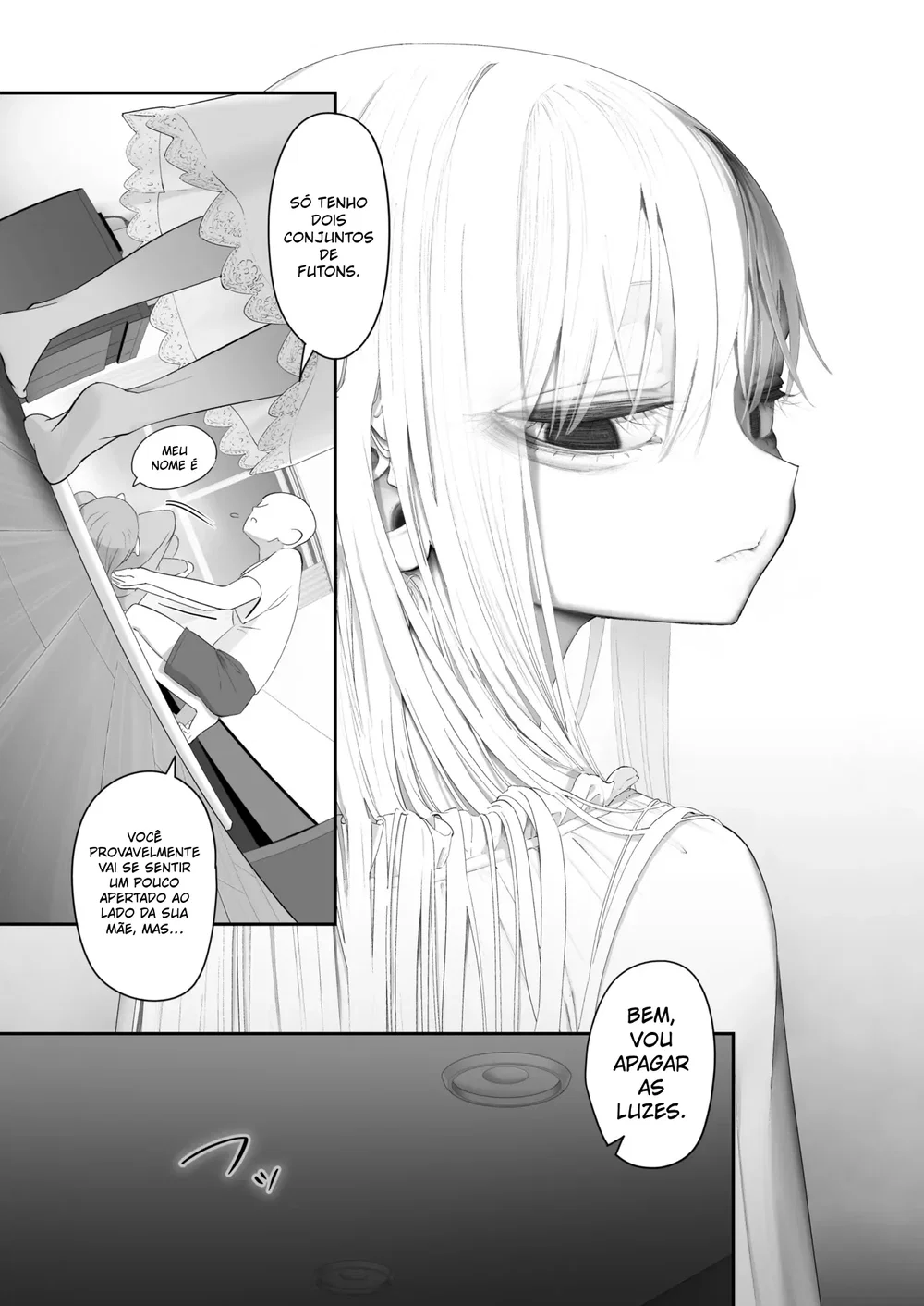 Tenshi ga Ie ni Tomari ni Kita (Sairai) — Capítulo 1, página 107 | Quadrinhos Eróticos em Português