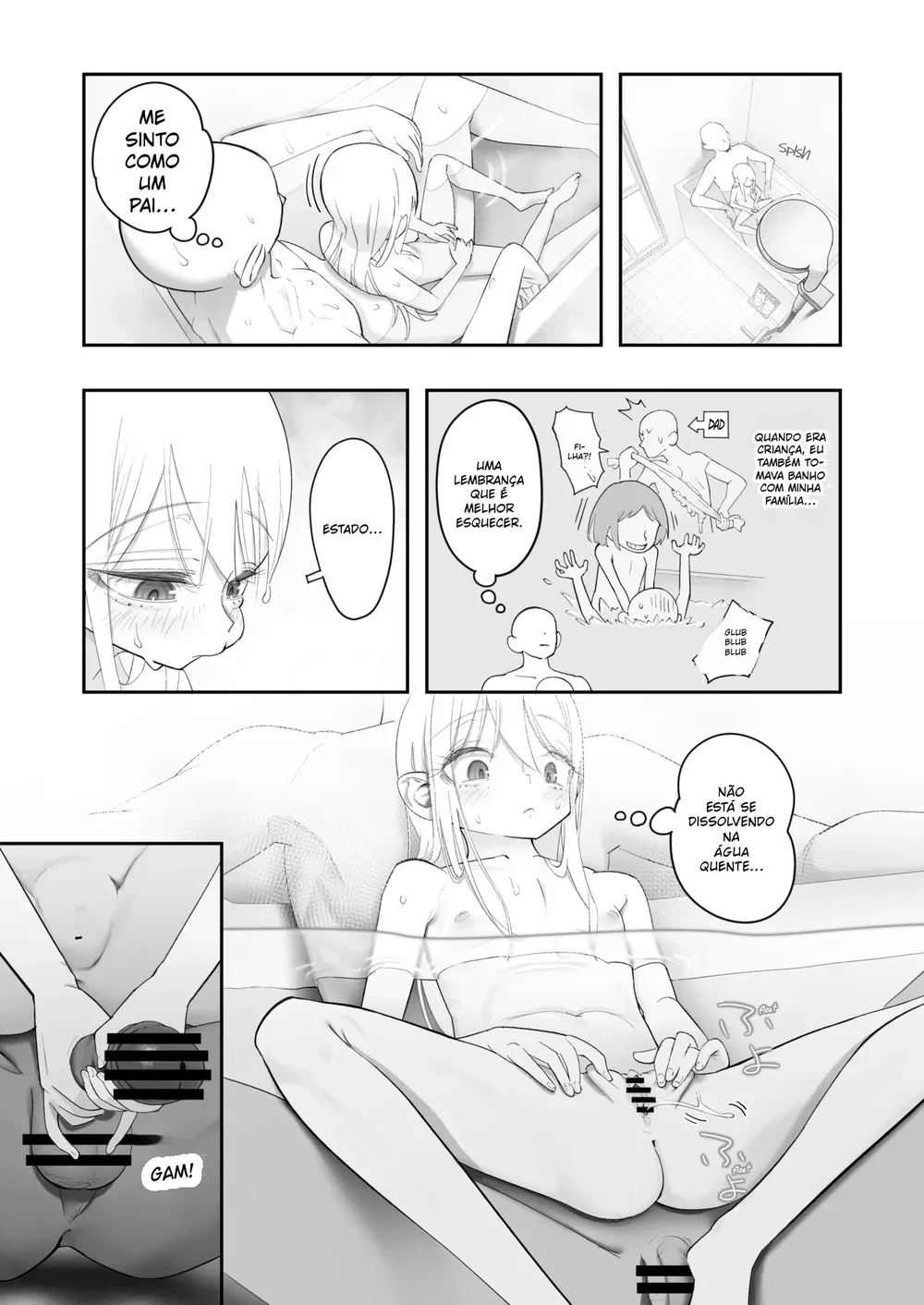 Tenshi ga Ie ni Tomari ni Kita (Sairai) — Capítulo 1, página 87 | Quadrinhos Eróticos em Português
