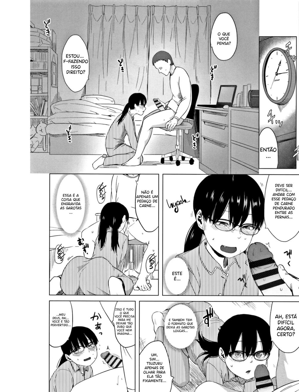 Tsuzuru-chan no Shojo Soushitsu Zenpen — Capítulo 1, página 34 | Quadrinhos Eróticos em Português