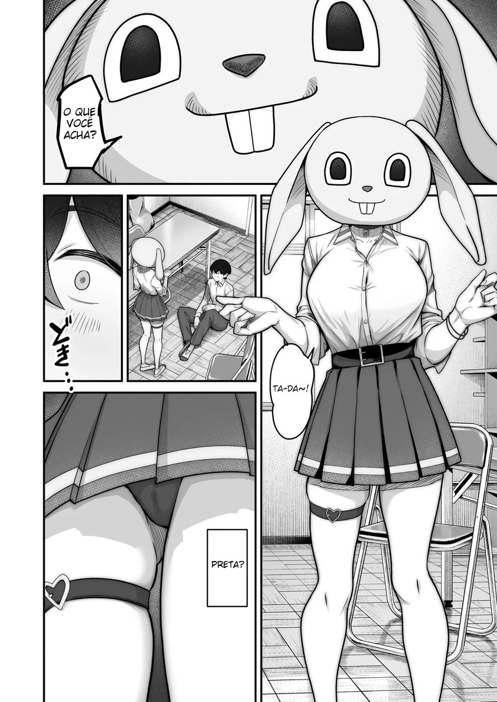 Um Romance Super Doce Com Uma Gyaru Inexpressiva — Capítulo 1, página 13 | Quadrinhos Eróticos em Português