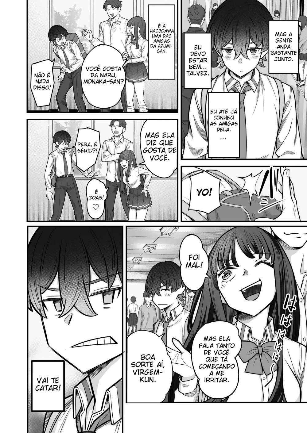 Um Romance Super Doce Com Uma Gyaru Inexpressiva — Capítulo 1, página 17 | Quadrinhos Eróticos em Português