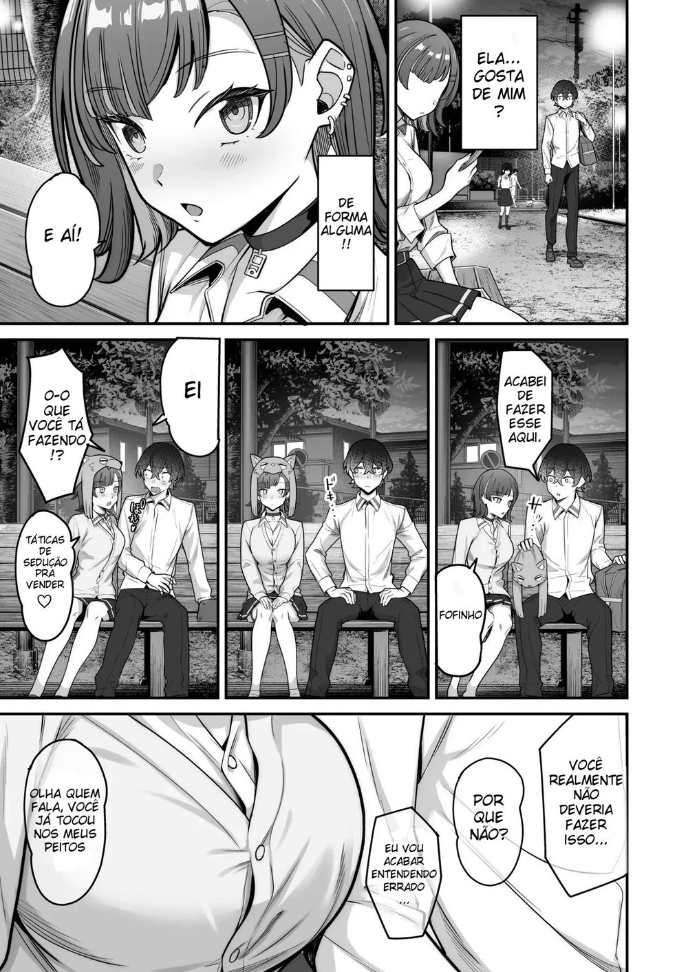 Um Romance Super Doce Com Uma Gyaru Inexpressiva — Capítulo 1, página 18 | Quadrinhos Eróticos em Português