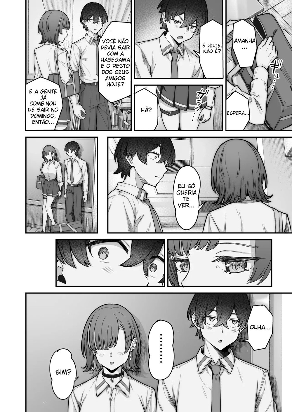 Um Romance Super Doce Com Uma Gyaru Inexpressiva — Capítulo 1, página 27 | Quadrinhos Eróticos em Português