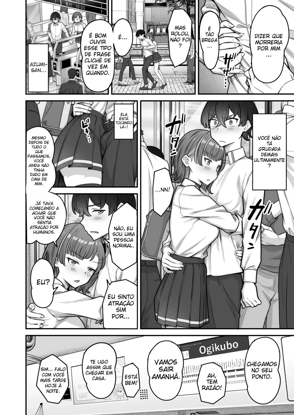 Um Romance Super Doce Com Uma Gyaru Inexpressiva — Capítulo 1, página 33 | Quadrinhos Eróticos em Português