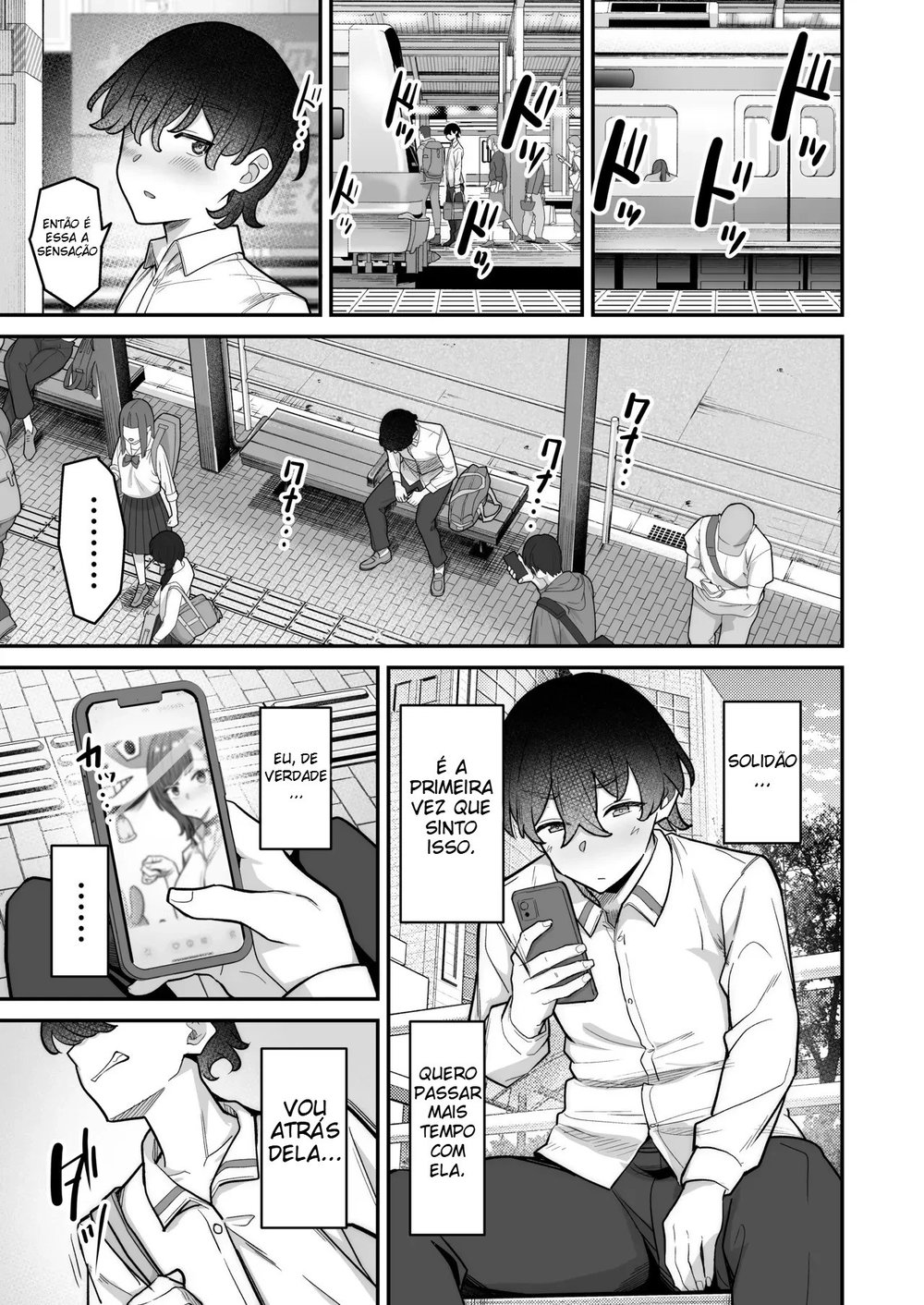Um Romance Super Doce Com Uma Gyaru Inexpressiva — Capítulo 1, página 34 | Quadrinhos Eróticos em Português