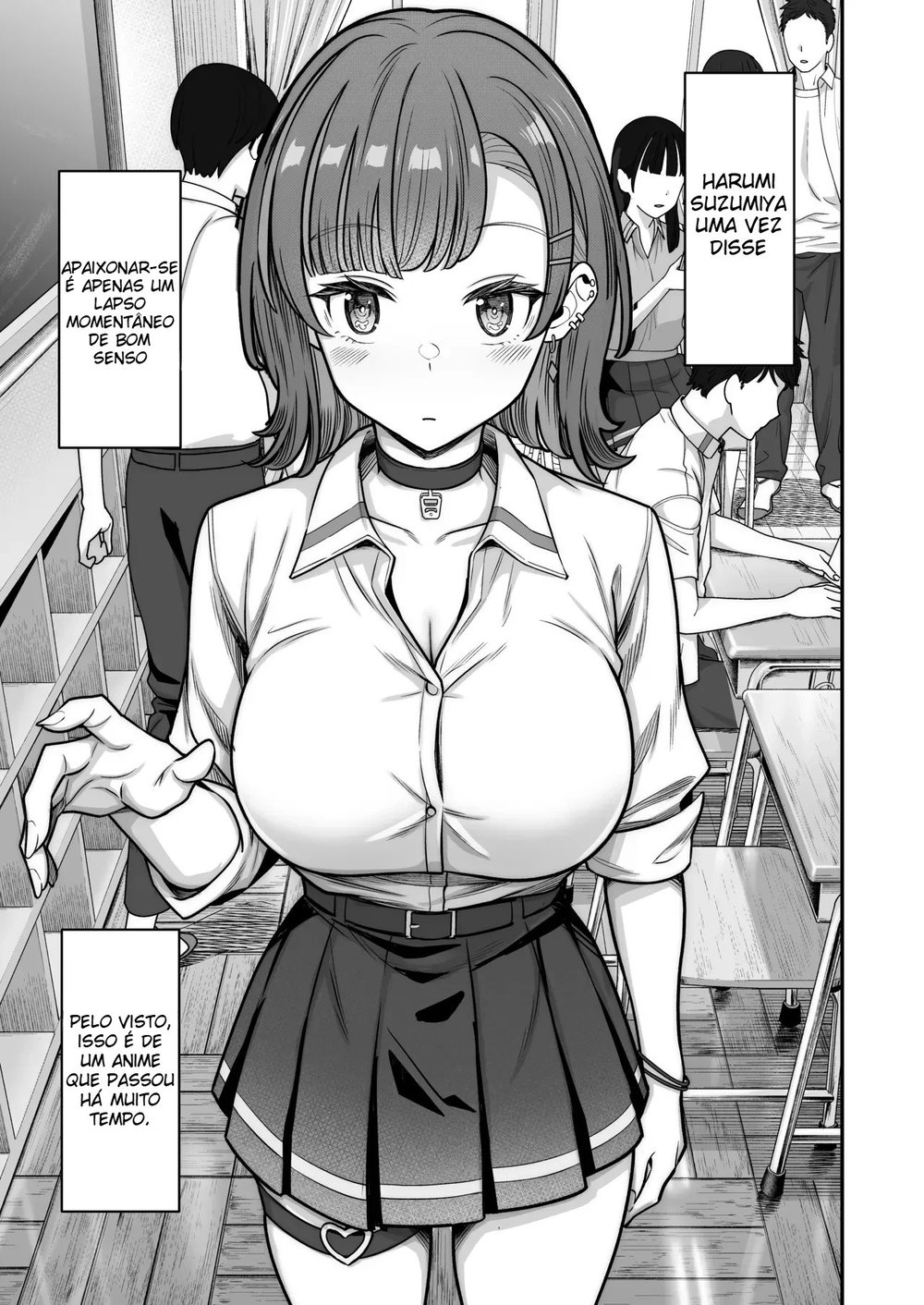 Um Romance Super Doce Com Uma Gyaru Inexpressiva — Capítulo 1, página 4 | Quadrinhos Eróticos em Português