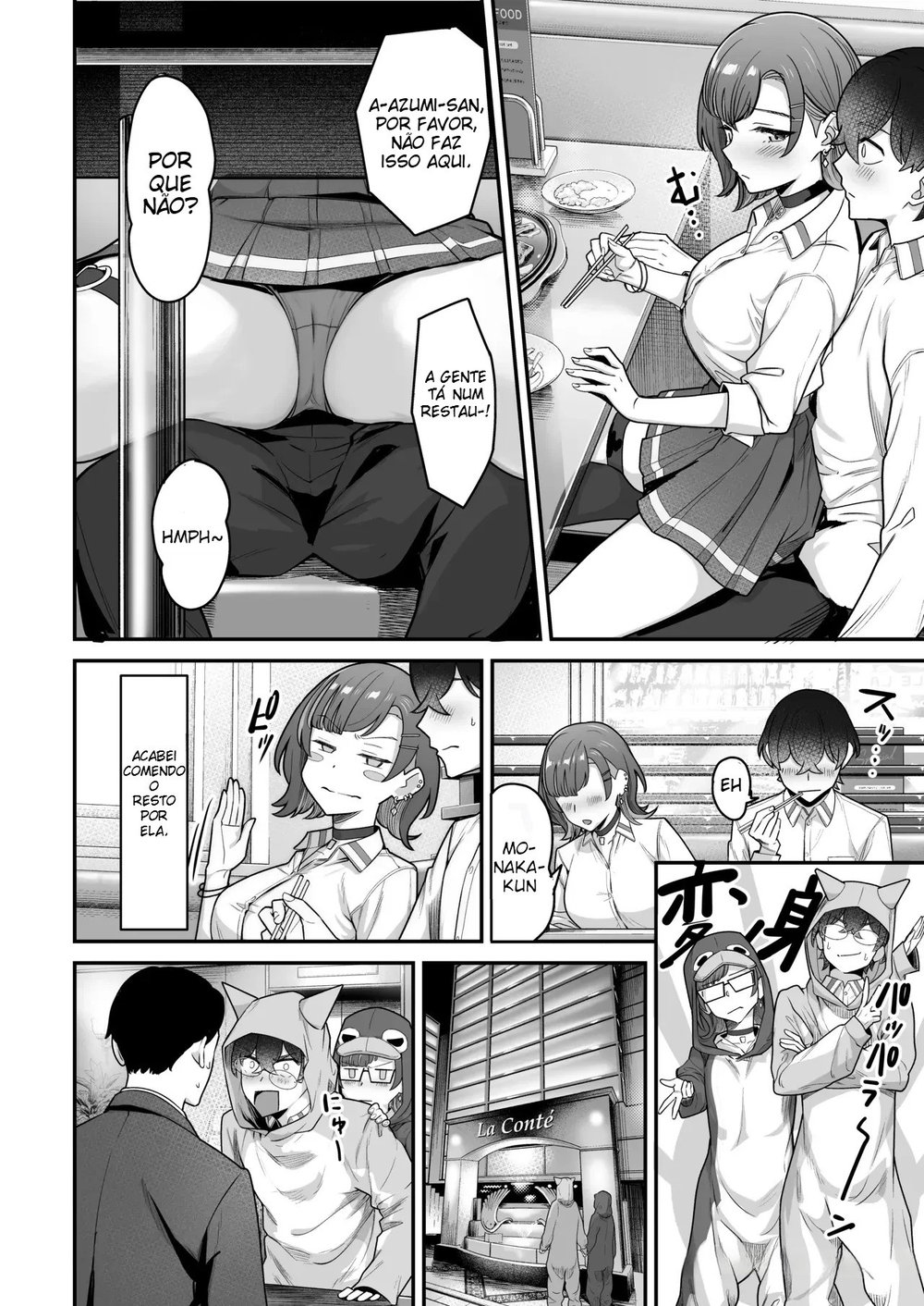 Um Romance Super Doce Com Uma Gyaru Inexpressiva — Capítulo 1, página 40 | Quadrinhos Eróticos em Português