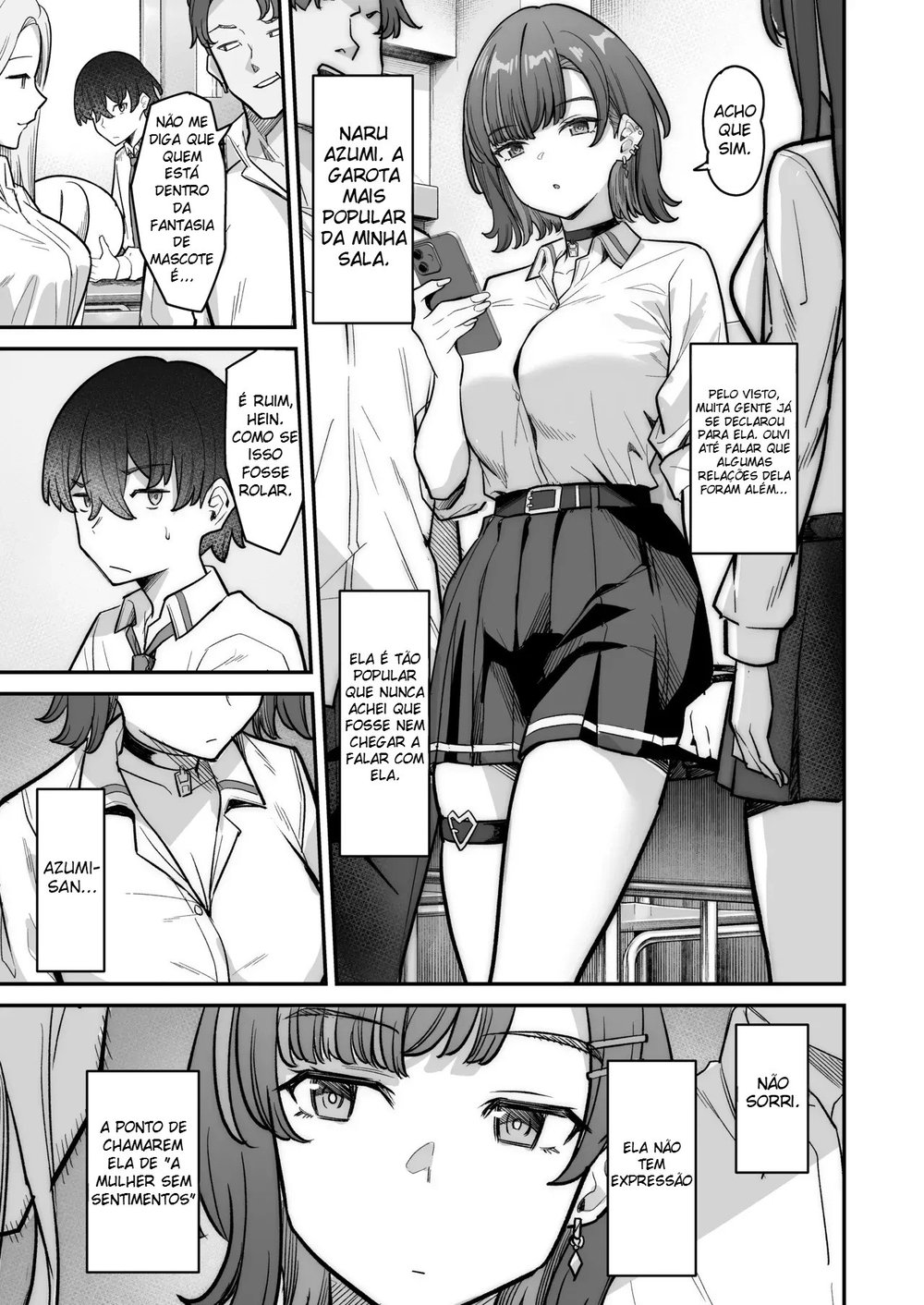 Um Romance Super Doce Com Uma Gyaru Inexpressiva — Capítulo 1, página 6 | Quadrinhos Eróticos em Português