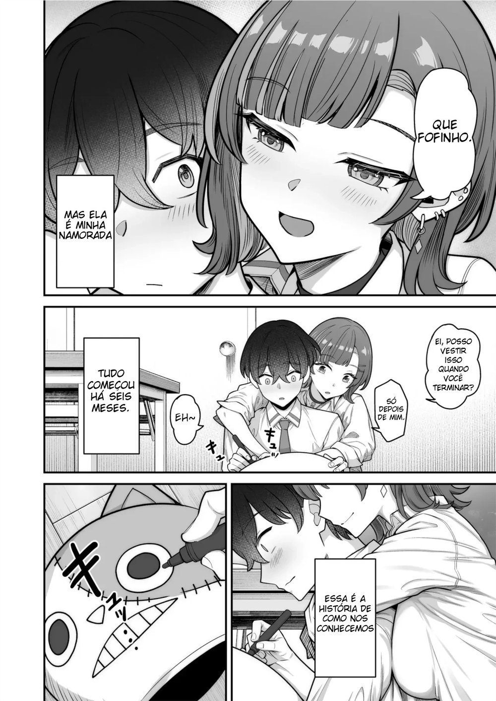 Um Romance Super Doce Com Uma Gyaru Inexpressiva — Capítulo 1, página 7 | Quadrinhos Eróticos em Português