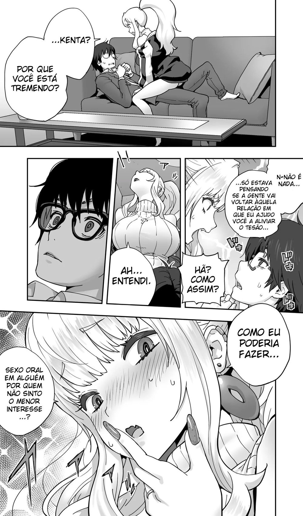 Uma Gyaru da Minha Terra Natal Que Estudou Comigo Agora Está Casada e Sendo Engravidada Sem Camisinha — Capítulo 1 Uma Gyaru da Minha Terra Natal Que Estudou Comigo Agora Está Casada e Sendo Engravidada Sem Camisinha — Capítulo 1, página 12 | Quadrinhos Eróticos em Português