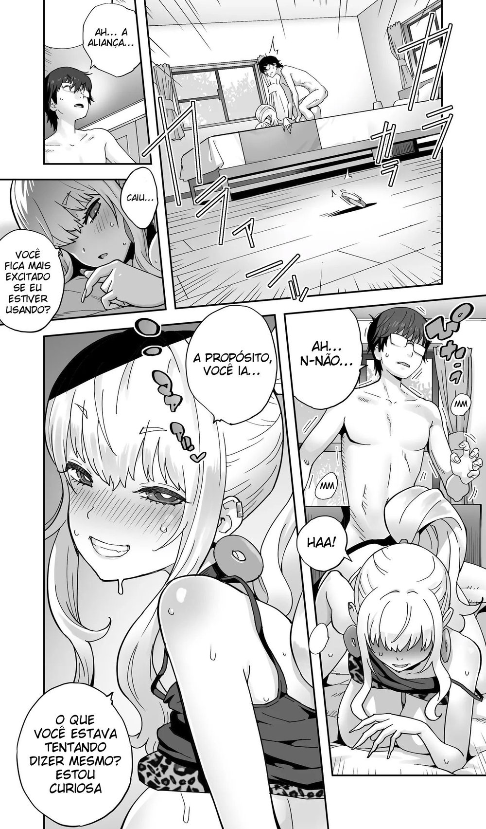 Uma Gyaru da Minha Terra Natal Que Estudou Comigo Agora Está Casada e Sendo Engravidada Sem Camisinha — Capítulo 1 Uma Gyaru da Minha Terra Natal Que Estudou Comigo Agora Está Casada e Sendo Engravidada Sem Camisinha — Capítulo 1, página 43 | Quadrinhos Eróticos em Português