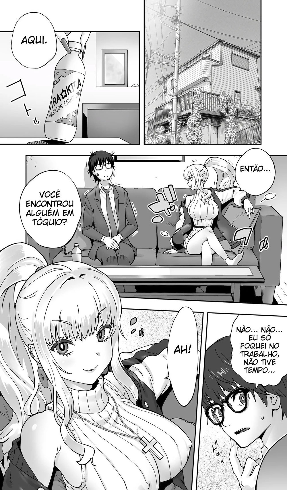 Uma Gyaru da Minha Terra Natal Que Estudou Comigo Agora Está Casada e Sendo Engravidada Sem Camisinha — Capítulo 1 Uma Gyaru da Minha Terra Natal Que Estudou Comigo Agora Está Casada e Sendo Engravidada Sem Camisinha — Capítulo 1, página 6 | Quadrinhos Eróticos em Português