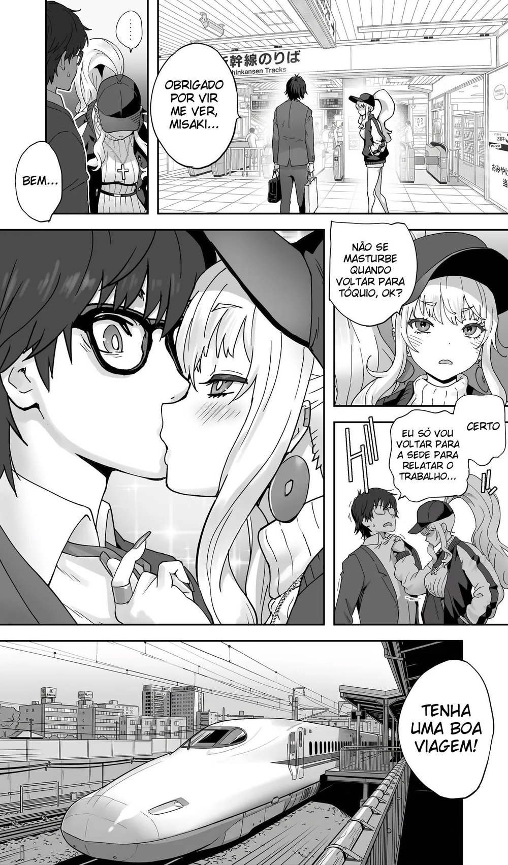 Uma Gyaru da Minha Terra Natal Que Estudou Comigo Agora Está Casada e Sendo Engravidada Sem Camisinha — Capítulo 1 Uma Gyaru da Minha Terra Natal Que Estudou Comigo Agora Está Casada e Sendo Engravidada Sem Camisinha — Capítulo 1, página 68 | Quadrinhos Eróticos em Português