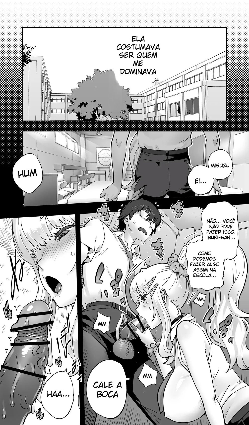 Uma Gyaru da Minha Terra Natal Que Estudou Comigo Agora Está Casada e Sendo Engravidada Sem Camisinha — Capítulo 1 Uma Gyaru da Minha Terra Natal Que Estudou Comigo Agora Está Casada e Sendo Engravidada Sem Camisinha — Capítulo 1, página 9 | Quadrinhos Eróticos em Português