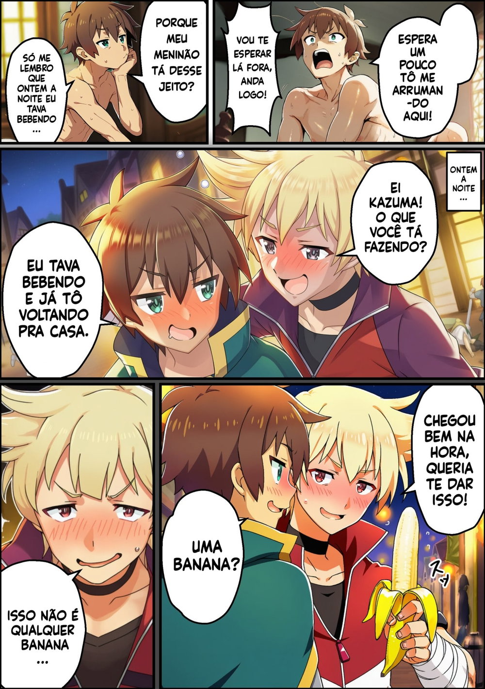 Uma Suruba com esse Pau Enorme e Maravilhoso — Capítulo 1, página 3 | Quadrinhos Eróticos em Português