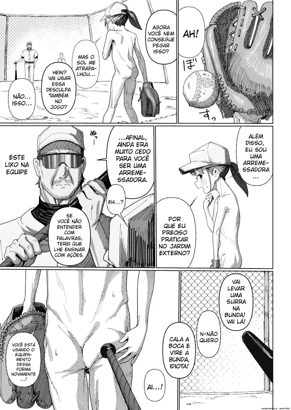 Yakyuu Shoujo — Capítulo 1 Yakyuu Shoujo — Capítulo 1, página 10 | Quadrinhos Eróticos em Português